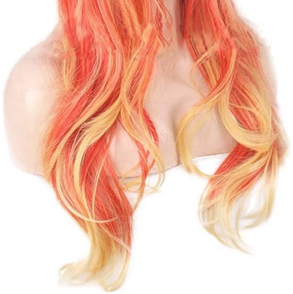 Amazing Costume Women Wigs Long Hair Cosplay Wig Spiral Curly Wavy Wigs - Picture 2 of 5